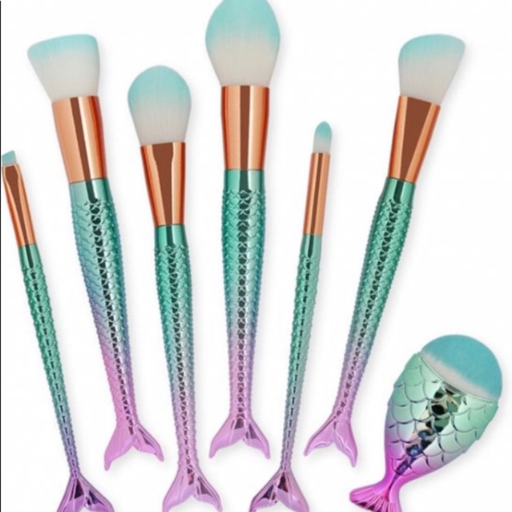 Mermaid Makeup Brush Set